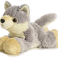 Aurora® Mini Flopsie™ Woolsey™ Stuffed Animal, Gray, 8 Inches, Polyester, Model 31172