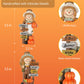 Gognome 2-Pack Thanksgiving Scarecrow Figurines With Inspirational Autumn Plaques - Durable Resin 5.5'' Thanksgiving Table Decor