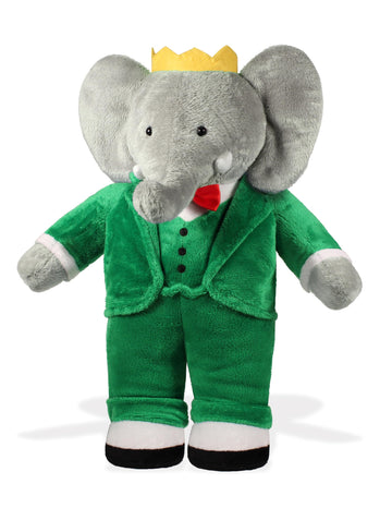 Yottoy Classics Collection | Classic Standing Babar Soft Stuffed Animal Plush- 13