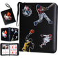 Coyoro Large-Capacity Sports Card Binder With 4 Pockets And 50 Sleeves Fits 400 Cards, Perfect For Baseball, Football, Basketbal