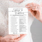 Wedding Shower Games Cards, Wedding Traditions Why Do We Do That, 25 Game Cards with 1 Answer Card, Engagement Party Wedding Gam