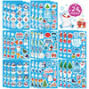 330 Pcs Winter Stickers For Kids, Winter Holiday Stickers With Santa Claus Snowman Christmas Tree Penguin,Hello Winter Snowflake