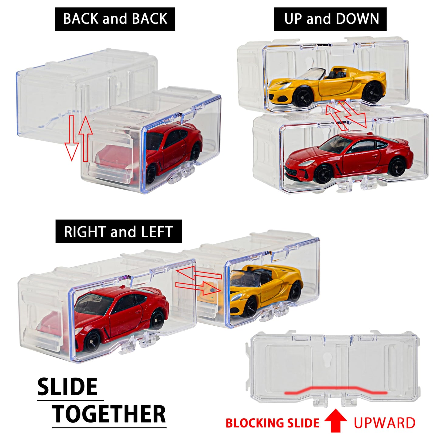 Yyds Toys Organizer Storage Case For Hot Wheels Car, For Matchbox Cars, For Mini Cars,1/64 Scale Hot Toy Wheels Display Case Hol