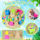 Kubusfly Beach Toys For Toddlers, Sand Castle Toys With 3 Sand Bucket, 6 Sand Shovels, Mesh Bag & Sand Molds Travel Sand Toys Fo