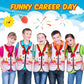 Panitay 12 Pcs Kids Community Helper Dress Up Vest, Boy & Girl Career Cosplay Party Costume For Toddlers Occupation Role Play(Ch
