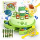 Uneede Frog Bounce And Catch Game Toys,Popping Board Games For Kids Age 4-6,Frog Pop Up Game,Catching Music Games For Kids 4-8 8