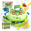 Uneede Frog Bounce And Catch Game Toys,Popping Board Games For Kids Age 4-6,Frog Pop Up Game,Catching Music Games For Kids 4-8 8