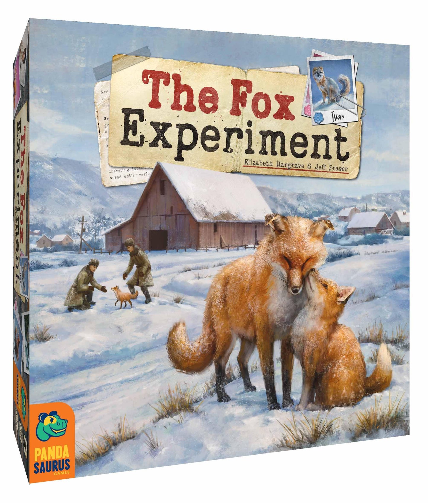 The Fox Experiment Board Game - Breed And Evolve Your Foxes! Strategy Game, Fun Family Game For Kids And Adults, Ages 10+, 1-4 Players, 60 Minute Playtime, Made By Pandasaurus Games
