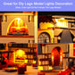 Hilighting Upgraded Led Light Kit For Lego Gryffindor House Banner Building Set, Compatible With Lego 76409, Gift Idea For Boys,