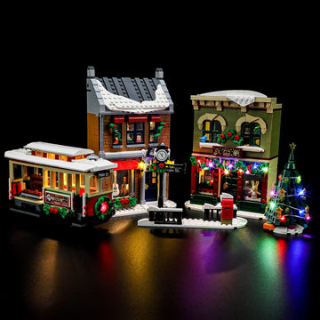 Briksmax Led Lighting Kit For Lego-10308 Holiday Main Street - Compatible With Lego Icons Building Model- Not Include Lego Set
