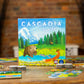 AEG Cascadia Junior Board Game - 2-4 Players, Ages 6+, Cardboard, Blue, Model AEG-1023