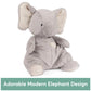 Gund Baby Oh So Snuggly Elephant Large Plush Stuffed Animal For Babies And Infants, Ash Grey, 12.5