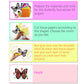 VHALE Suncatchers Craft 3 Sets (9 Cutouts) w Tissue Papers Stained Glass Effect Paper Sun Catcher Kit, Window Art, Classroom Cra