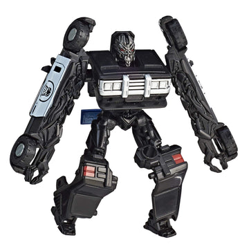 Hasbro Transformers Bumblebee Barricade Figure - 3-Inch Black Plastic Model E0766