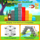 Large Magnetic Blocks Kids Building Toys Mine Magworld Magic Enchanted Building Craft 1'' Cubes, Construction Sensory Toys For 3