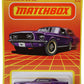 Matchbox 1968 Ford Mustang Gt Cs - Purple 2/12