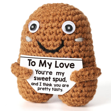Weyon I Love You Gifts, Romantic & Naughty Crochet Potato For Him Her, Husband Boyfriend Bf Gift From Wife Girlfriend Gf, Best F