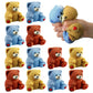 Meooeck 12 Pcs Bear Stress Relief Toy Stress Balls for mature-themed Mini Bear Party Favors Cute Squeeze Toys Fidget Animal Ball Fun for Birthday Party Office Birthday Christmas Stuffer Gift Classroom Prizes