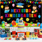 Preschool Graduation Decorations Banner Next Stop Kindergarten Banner Preschool Graduation Backdrop Kindergarten Backdrop Pre-K