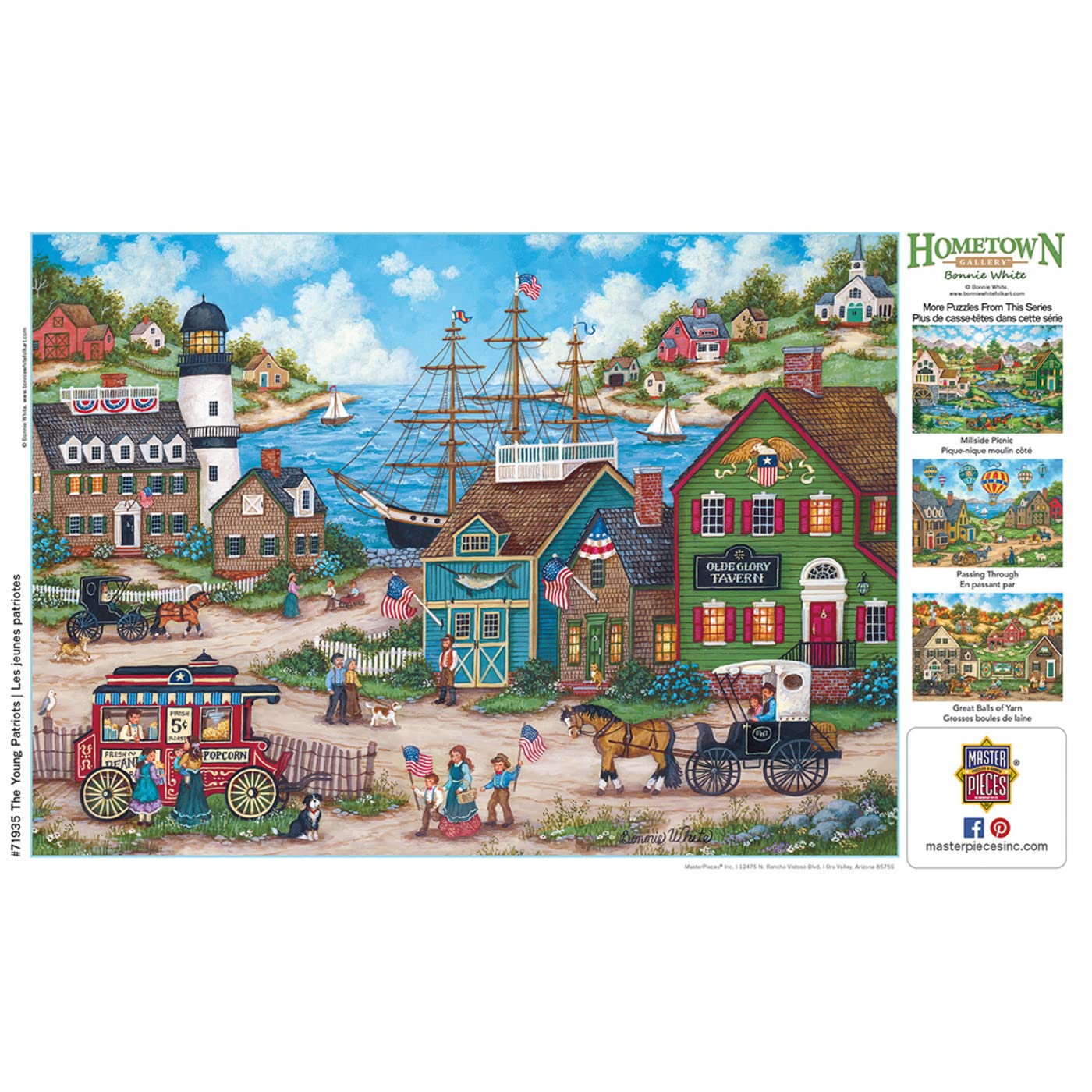 Hometown Gallery The Young Patriots 1000 Piece Jigsaw Puzzle