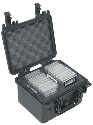 Case Club 53 Graded Card Slab Carrying Case - Waterproof Slotted Storage Fits Psa/Bgs/Fgs/Sgc Graded Slabs - Sports/Trading Coll