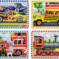 4 Set Wooden Puzzle - The Wonderland Freedom Paradise Jigsaw