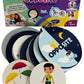 Littlefolks Opposite Words Flashcard Velcro Activity Book | Busy Binder | 10 Reusable Pages | Birthday For Boys & Girls I Educat