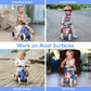 TERRAMUS Baby Balance Bike for 1 Year Old Gifts Boys Girls - Toys for 12-24 Month Toddler Balance Bike, No Pedal 4 Wheels Infant