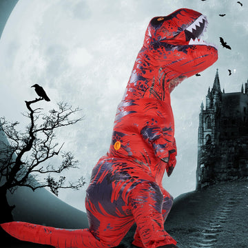 Atdawn Inflatable Dinosaur Costume For Kids, Blow Up Trex Dinosaur Costume, Halloween Costumes For Boys Girls, S