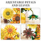 Flowers Building Set for mature-themed  Icons Sunflowers Pot Kits Compatible with Lego Flowers  Artificial Flowers Botanical Collection  Christmas  Valentine's Day Gifts for Him Husband Her Kids 8+