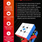 Gan 356 M, Speed Cube 3X3 Magnetic Speedcube Stickerless 356M Fidget Toys For Kids Adults, No Extra Ges