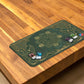 Paramint Emerald Phoenix (Stitched) - Mtg Playmat - Compatible With Magic The Gathering Playmat - Play Mtg, Yugioh, Tcg - Original Play Mat Art Designs & Accessories