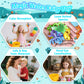 ARTPAR Water Elf Magic Gel Kit - 20 Colorful Gels + 16 Fantasy Molds - Non-Toxic Sensory Toys for Kids - Creative Arts & Crafts