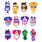 Dogs Vs Squirls - Mystery Bag - 2Pk - 4' Super-Soft & Bean-Filled Plushies! Collect These As Stocking Stuffers! Great For Advent Calendars - Great For Kids, Boys, & Girls!