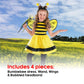 Morph Bumble Bee Costume Girls Bee Costume Kids Girls Bumblebee Costume Kids Bee Costume Toddler Bumble Bee Costume Baby Girl Ha