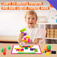 SpriteGru Math Linking Cubes Set - 100 Multicolor Plastic Counting Blocks with 30 Activities, Model Gru546, Small Size, Fun & Educational