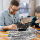Piececool 3D Puzzles For Adults, Sea Ghost Pirate Ship Diy 3D Watercraft Metal Model Building Kits, Difficult 3D Puzzles For Family Time, Great Christmas Birthday Gifts