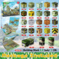 Annexfun Magnetic Blocks-100Pcs Military Building Blocks Set, Kids Classroom Sensory Toy For Toddlers Stem Learning, Constructio