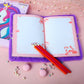 Unicorn Diary for Girls with Lock  Plush Unicorn Toys Gift for Teen Girls  Kids Unicorn Writing Journal Notebook  Birthday Gifts for Little Girls Ages 5 6 7 8 9 10-12 Year Old