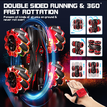 Aiqi RC Gesture Sensing Stunt Car