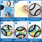 QOUBAI 32 Sets Sports Ball Suncatchers Craft Kit - Colorful DIY Paper Craft for Kids, Small Size, Model QB1045, Home Decoration