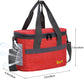 Ibvivic Toniebox Carrying Case For Toniebox Figures/Starter Set Waterproof Tonie Storage, Red