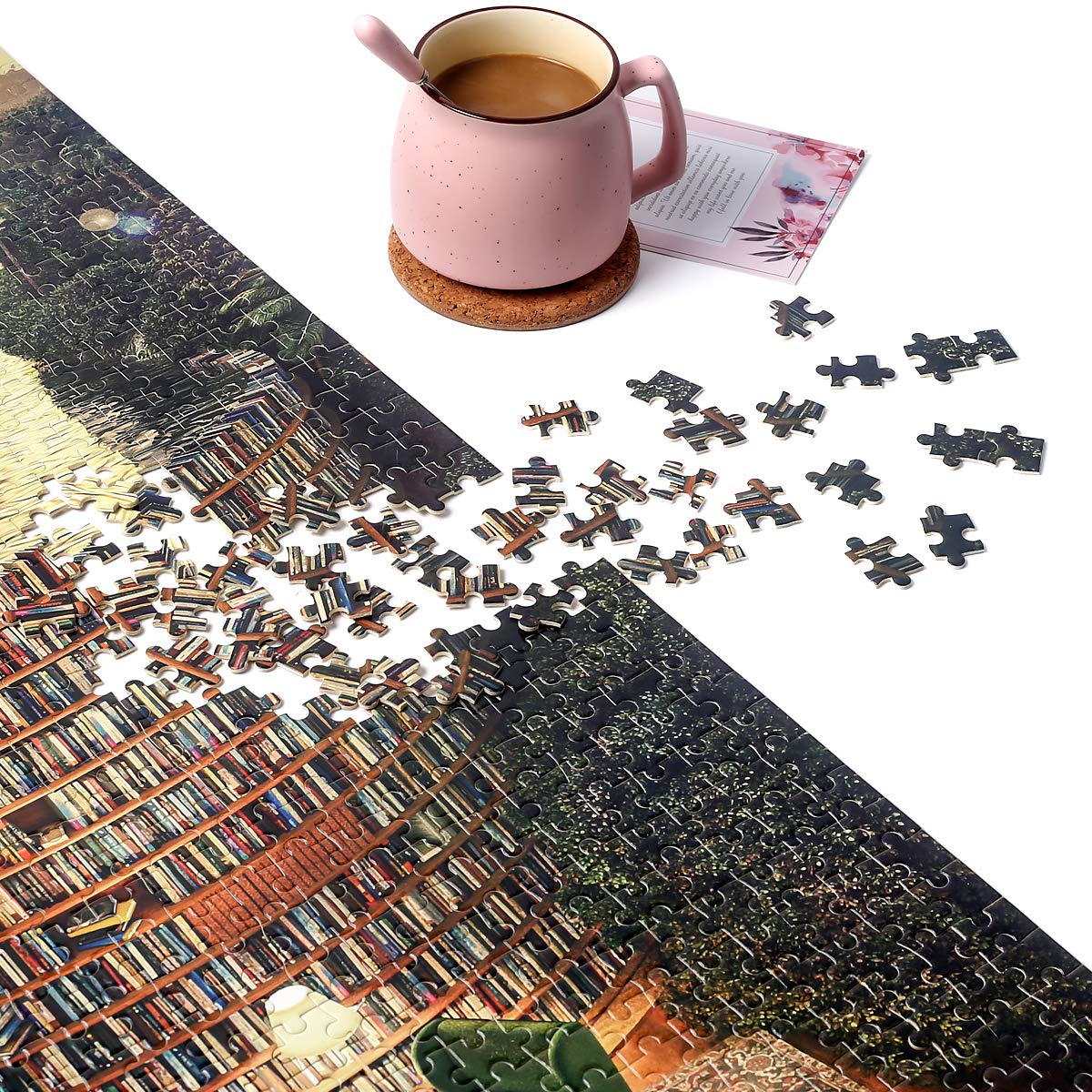 Ingooood- Jigsaw Puzzles 1000 Pieces for mature-themeds- Fantasy Series- Collection Pavilion_IG-0292 Entertainment Toys for mature-themed Special Graduation or Birthday Gift Home Decor