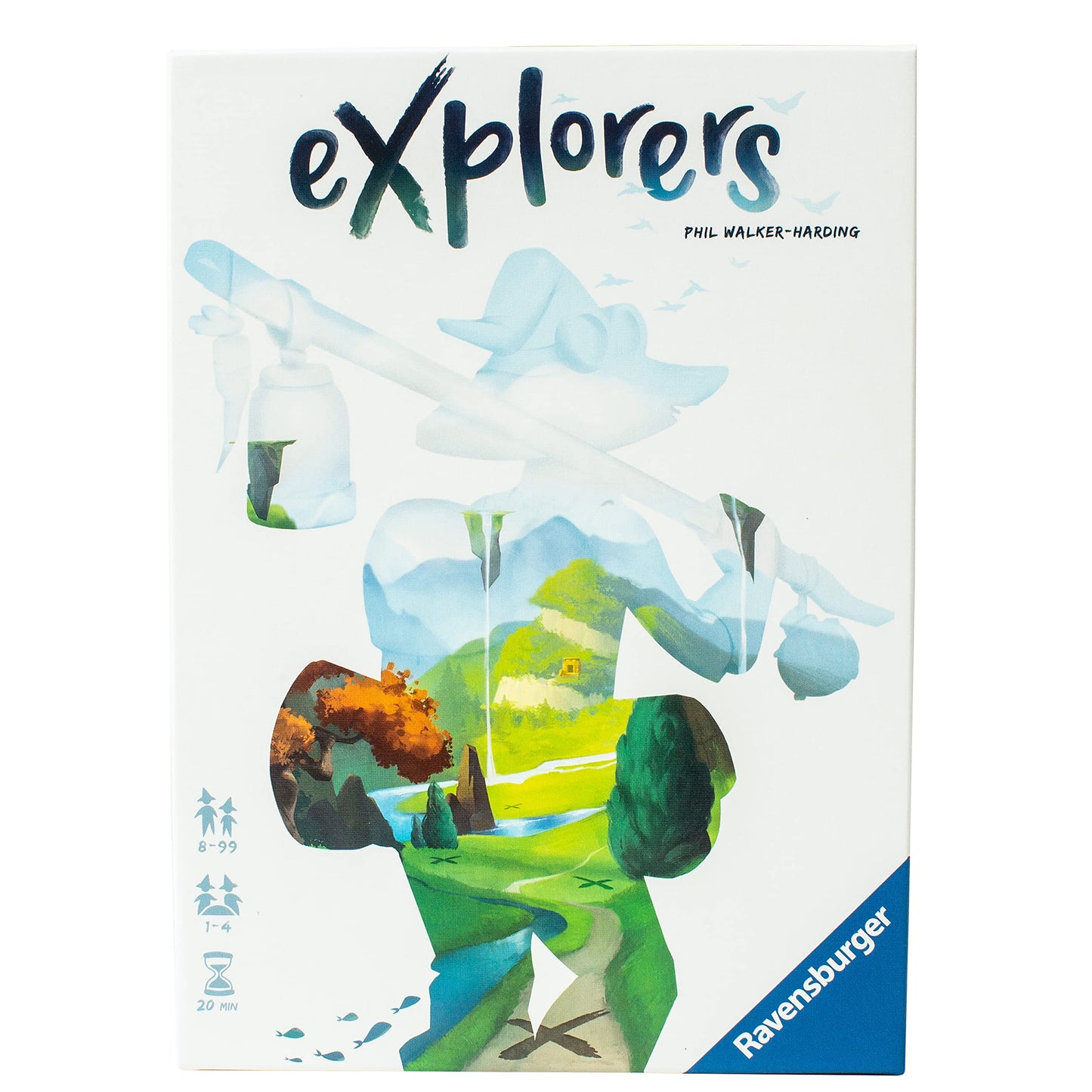 Ravensburger Explorers – An Easy To Learn Flip And Write Strategy Game For Ages 8 And Up