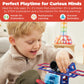 Magformers Amazing Police And Rescue 26Pc Set | Magnetic Tiles For Stem Development And Critical Thinking | Magnetic Blocks And Building Tiles To Develop Problem-Solving Ability And Shape Recognition
