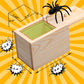 Jishi Spider Prank Box Halloween Gag Gifts, Funny Wooden Surprise Gift Box For Money Cash, Halloween Spider Prank Toys For Kids