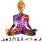 ZenChalet - Yoga Pose Jigsaw Puzzles for mature-themeds 200 Piece - Unique Wooden Puzzles for mature-themeds  Great Brain Teaser - Extraordinary Gift for Friends and Family - Mind Puzzle for mature-themeds