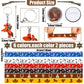Sureio 86 Pcs Western Cowboy Party Favors Include 12 Cowboy Keychain 12 Western Cowboy Silicone Bracelets 12 Button Pins 50 Wate