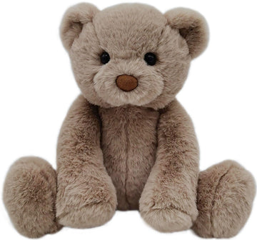 Mikee Fluffie Teddy Bear Stuffed Animal, 9'' Small Teddy Bear, Cute Soft Stuffed Animals for Girls Kids, Valentines Plush Bears 