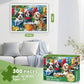300 Piece Puzzles For Adults,Cute Dogs Jigsaw Puzzle For Adults Kids Seniors,Recycled Cardboard Dogs Large Piece Puzzle 300 Piec